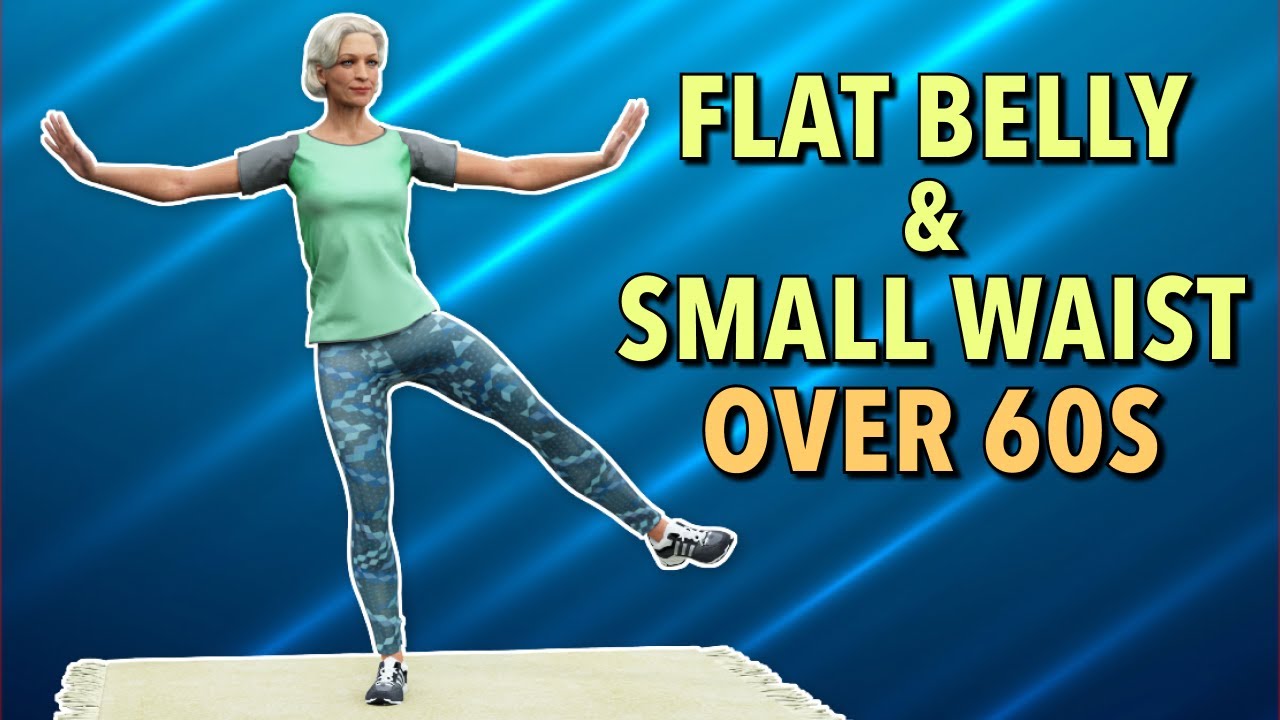 15 Min Workout for Seniors – Flat Belly & Small Waist Over 60s