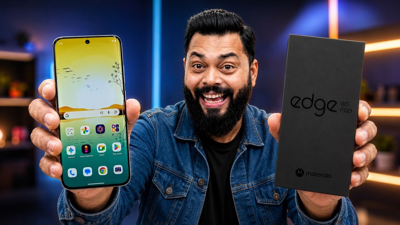 Motorola Edge 80 Pro 5G Unboxing And Quick Review | Camera, Gaming, Battery & First Look
