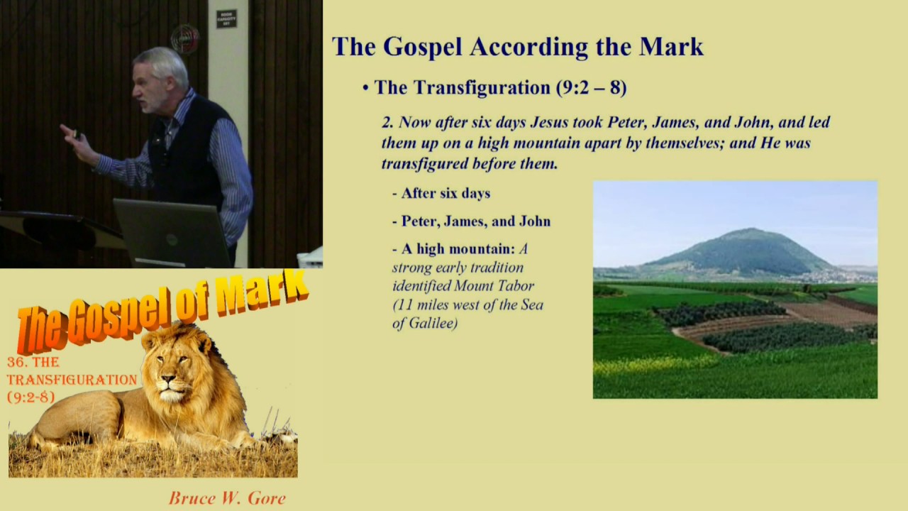 36. The Transfiguration (9:2-8)