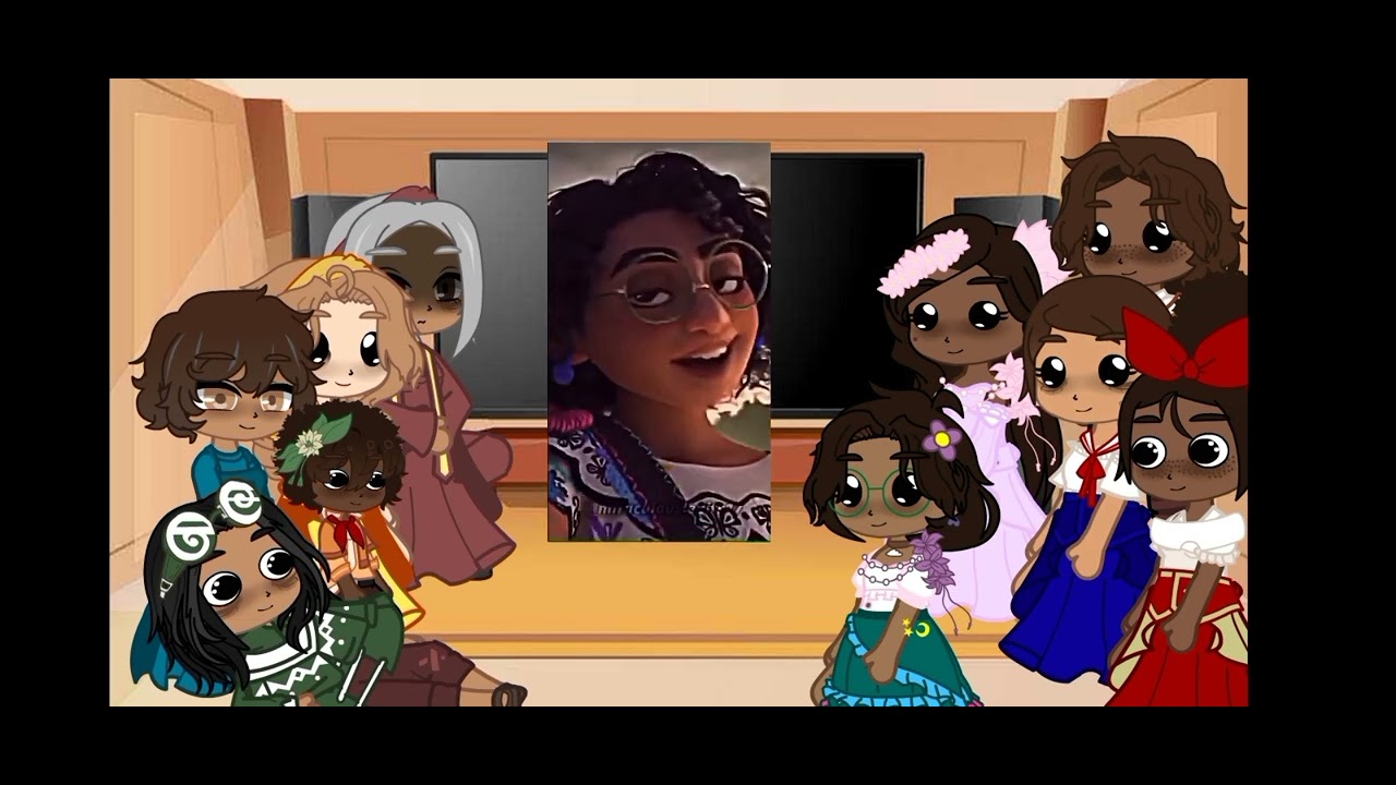 Encanto react to Mirabel🦋💮//Gacha_Leia_//Gacha Club//😅😎 Read Description