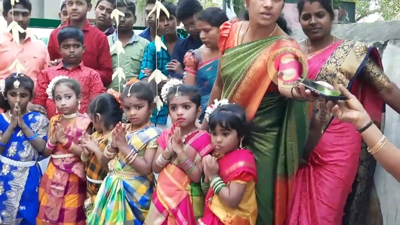 காஞ்சி சோழன் பள்ளியில் பொங்கல் விழா கொண்டாட்டம் kanchi cholan school pongal