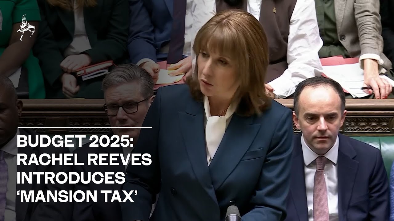 Budget 2025: Rachel Reeves introduces 'mansion tax' for homes over &pound;2 million or higher