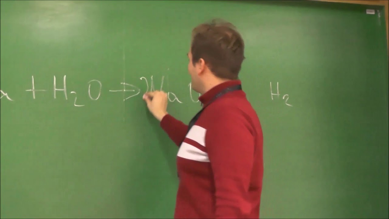Na és víz reakciója