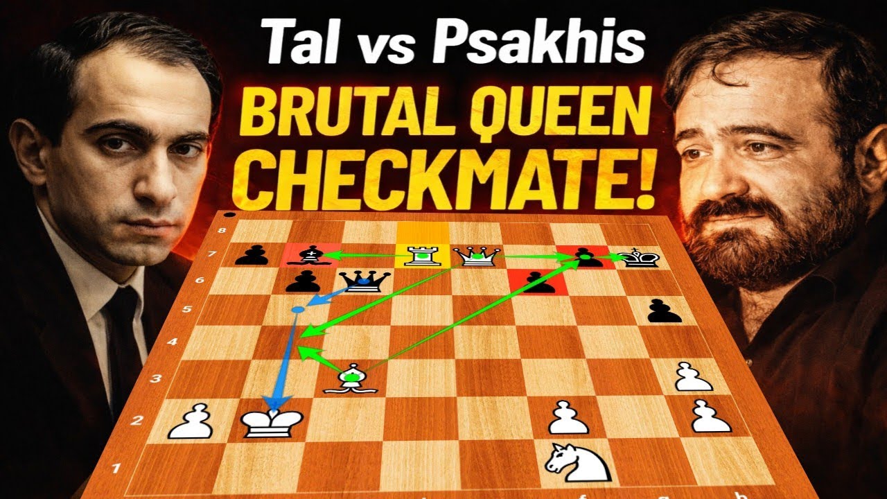 Tal’s Silent Queen: The Genius Attack That Left the King Helpless