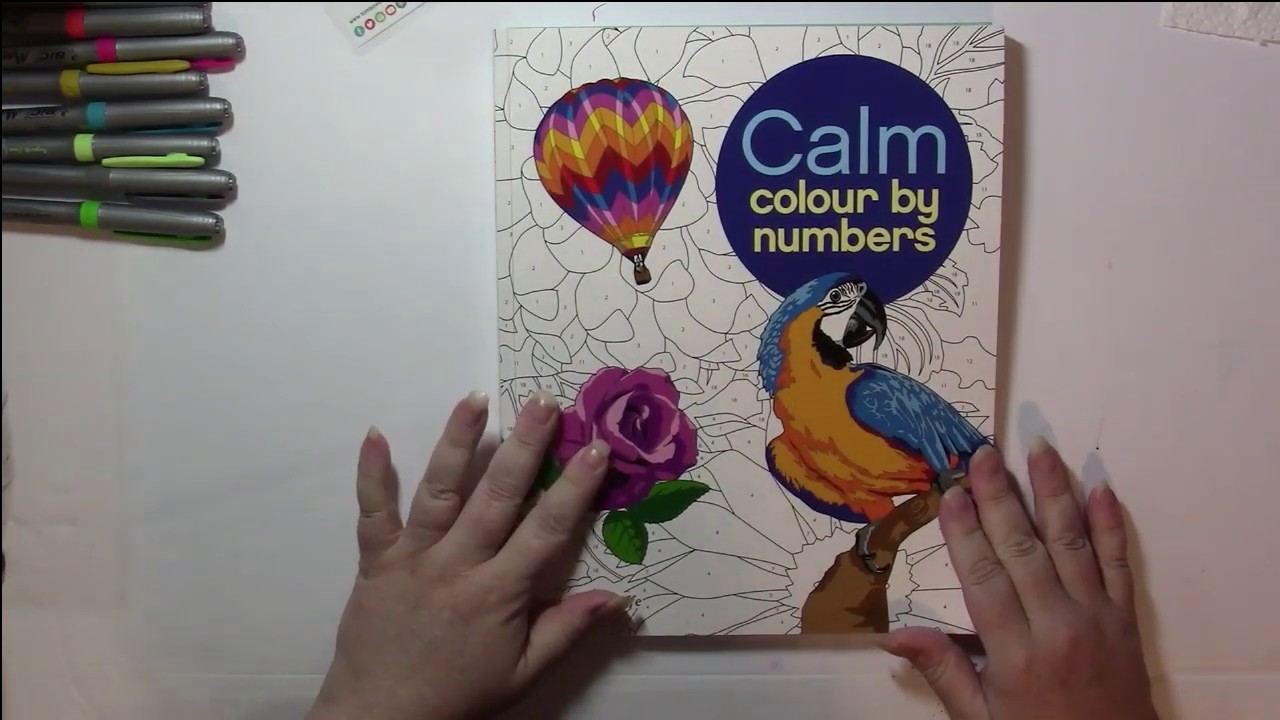 Color & Chat: Calm Colour by Number (adult coloring)
