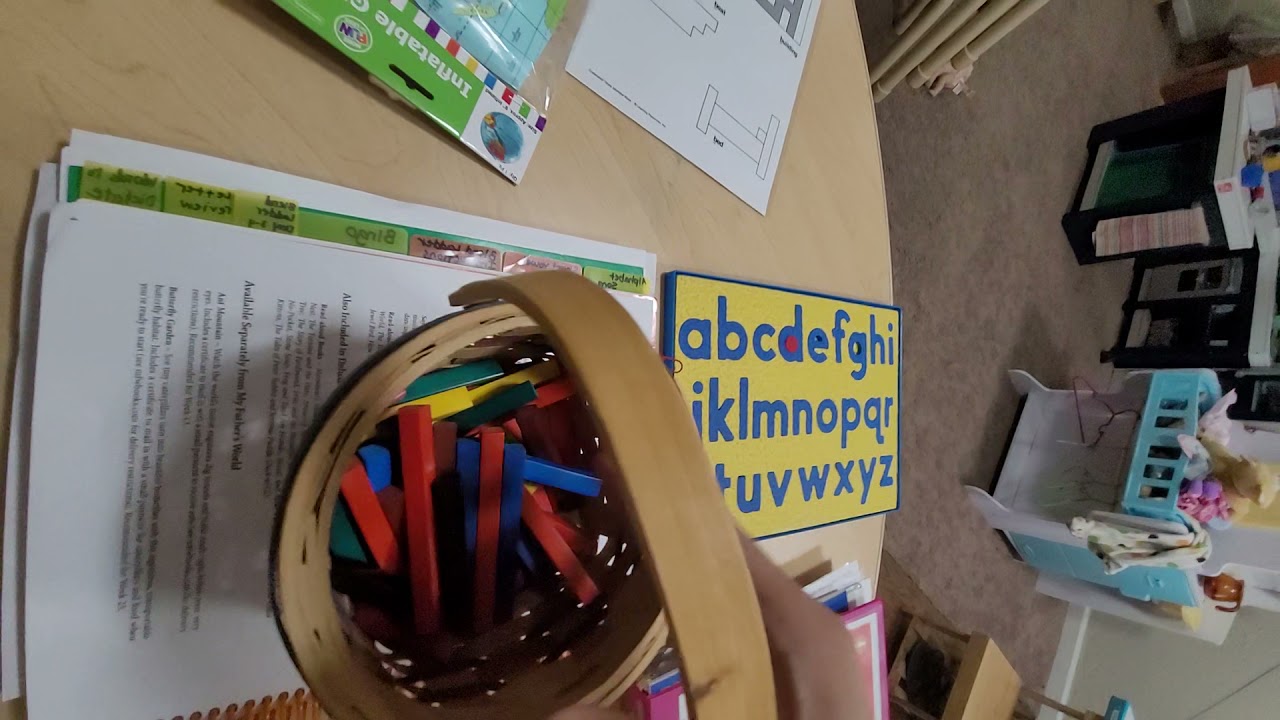 In Depth Flip Through Review of MFW Kindergarten Adaptations Included