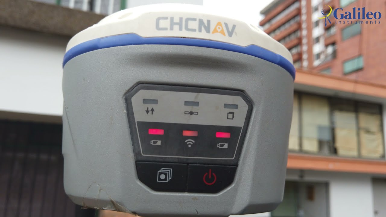 FUNCIÓN RTK MEDIANTE RADIO INTERNO (UHF) CON RECEPTORES GNSS CHCNAV i50