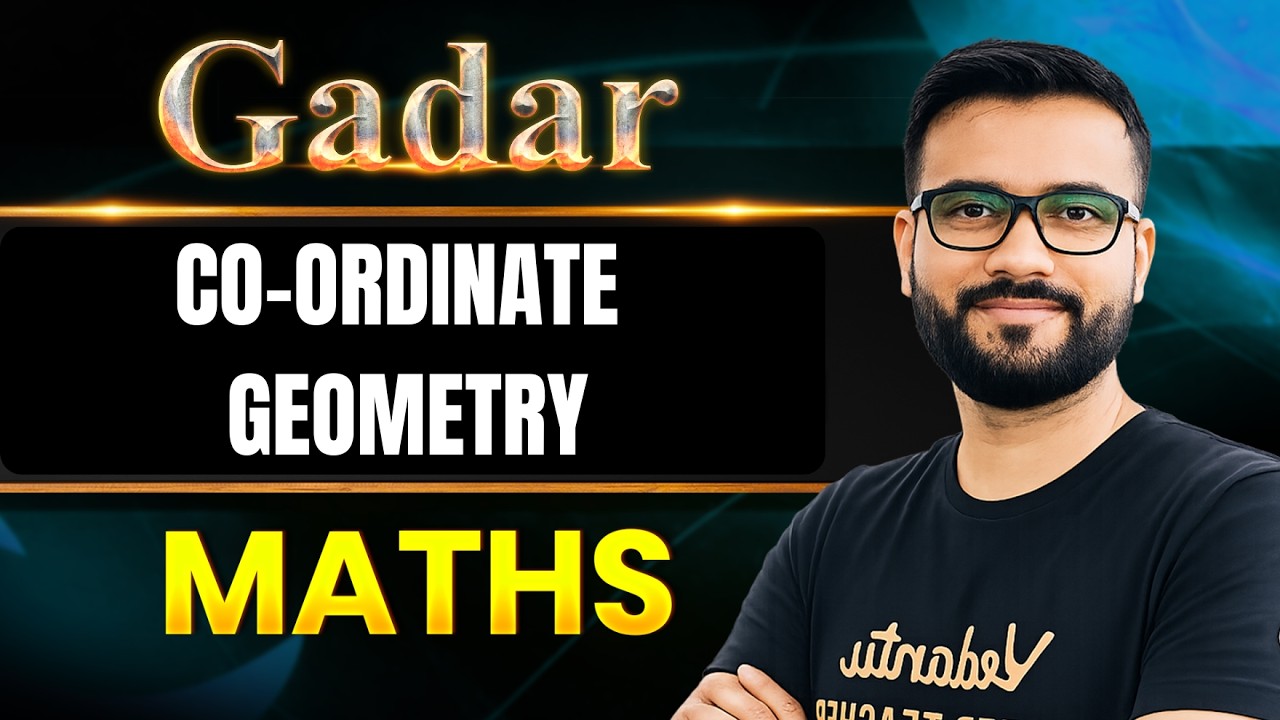 🔥JEE Main 2026 : Coordinate Geometry - Most Repeated TOPIC + PYQs | GADAR 2026