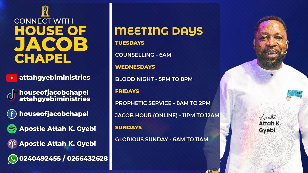 PRAYER, PROPHETIC & DELIVERANCE SERVICE WITH APOSTLE ATTAH K. GYEBI || 20/03/2026