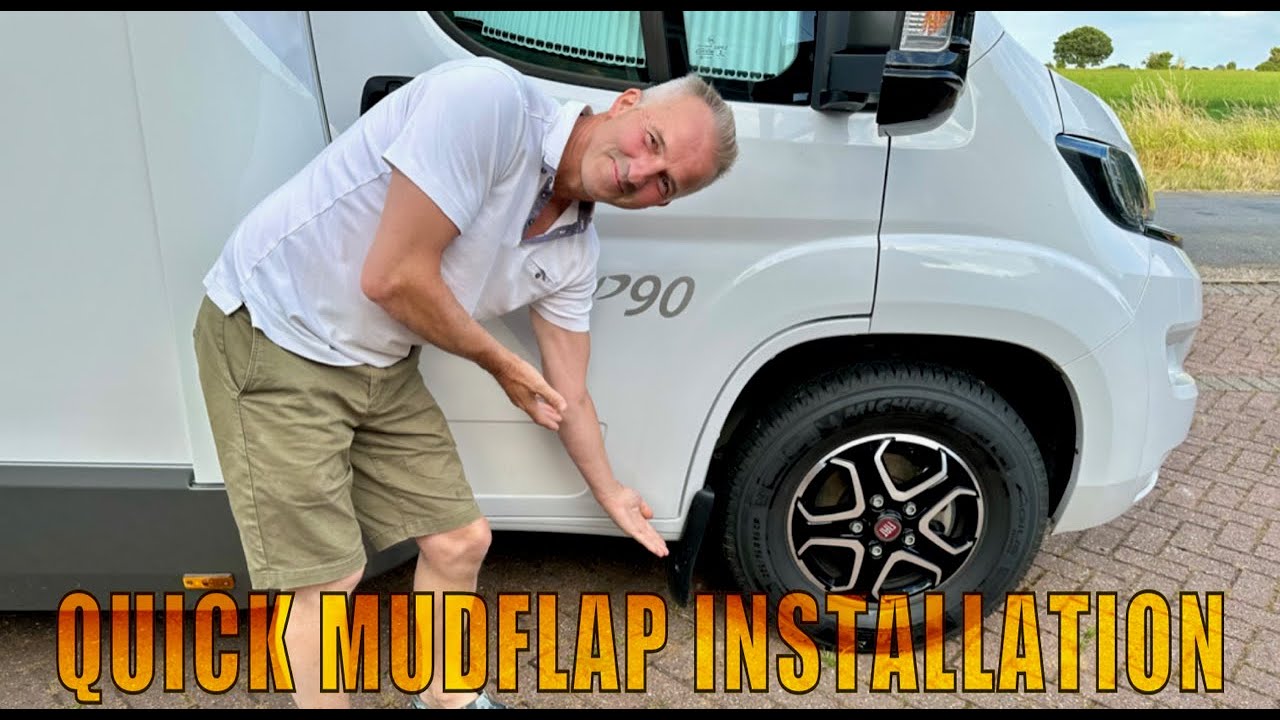 Installation of Fiat Ducato Front Mud Flaps