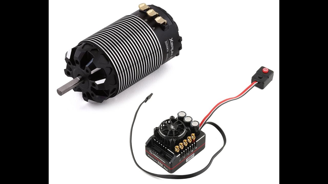 Hobbywing Xerun XR8 Plus G2S Brushless ESC/G3 Motor Combo Unboxing