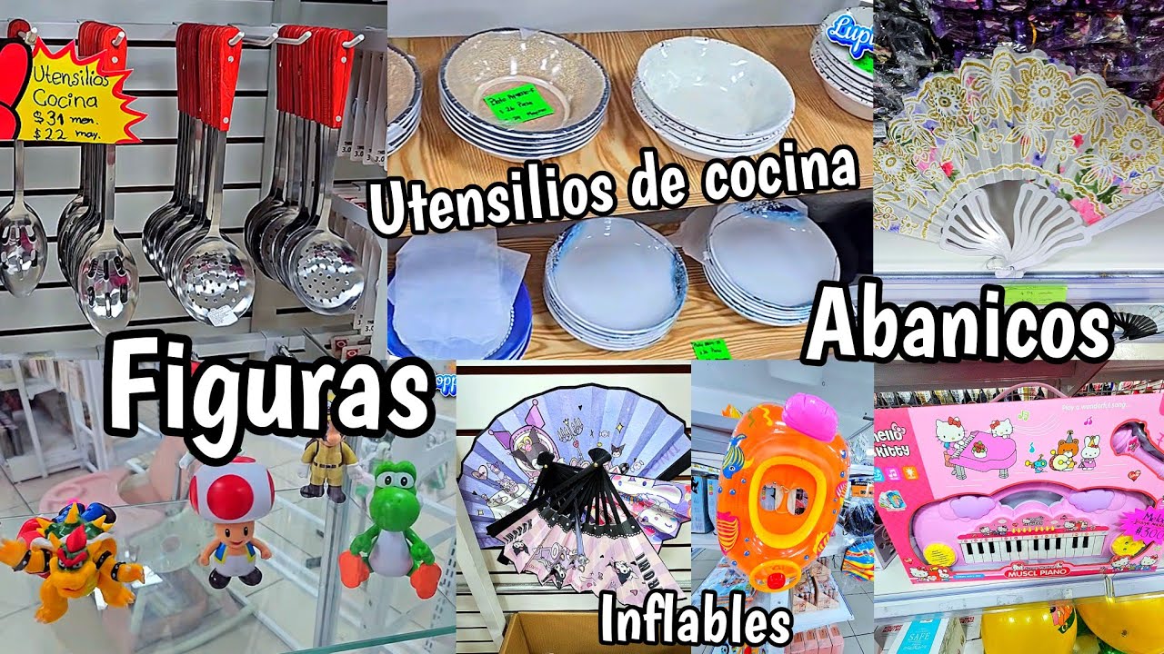 🙀 Mega Tienda CHINA | Mercancia de TEMPORADA | Abanicos, Utensilios de cocina, Inflables acuáticos