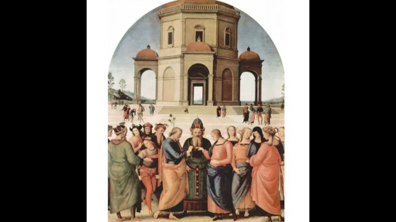 Perugino &ndash; Zaślubiny Panny Maryi