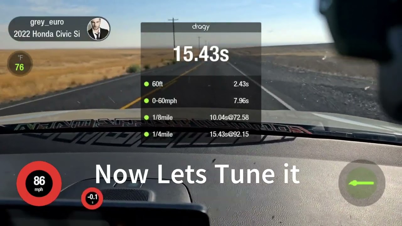 Honda Civic Si 11th Gen - Stock vs Stage 1 TSP Tune!