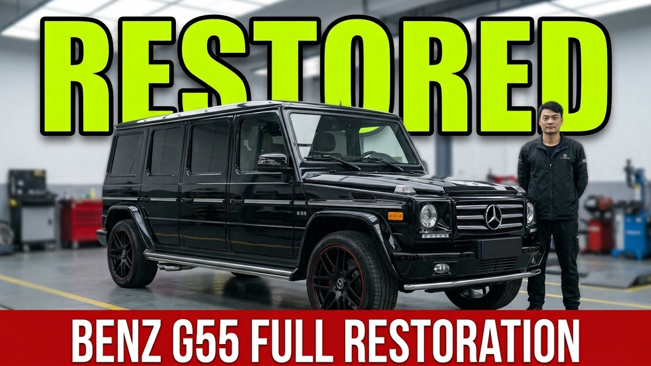 Full Restoration of the 2009 G-Class: Reviving a Legend with Royal-Class Elegance!