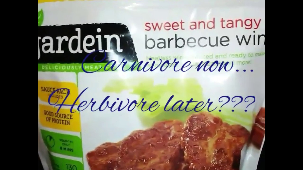 Vegan Gardein Barbecue Wings (Meatless) Sweet &Tangy