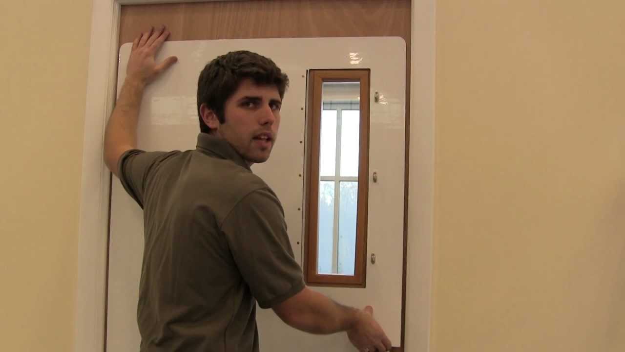 Installation Instructions for Hardwire Bulletproof Peel-n-Stick Door Panel