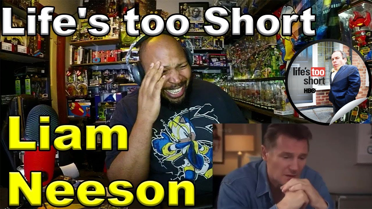 Liam Neeson improv with Ricky Gervais, Stephen Merchant and Warwick Davis on Life’s Too Short