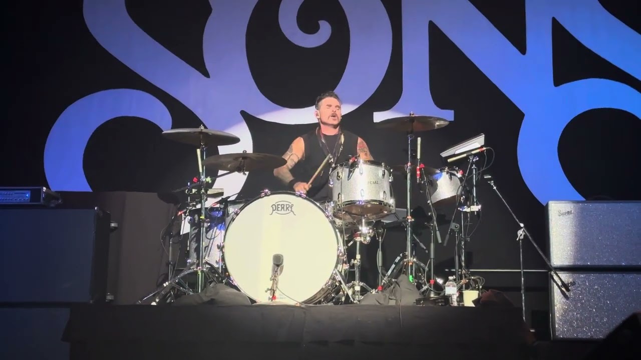 Michael Miley - Rival Sons - Drum Solo - Cedar Rapids, IA - June 13, 2023