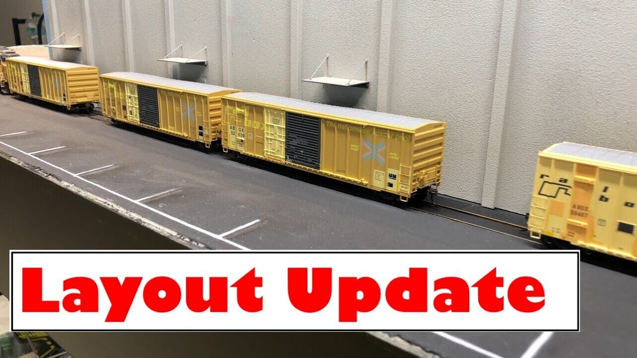 Layout Update - October 2021 - HO Scale Model Railroad Shelf Layout