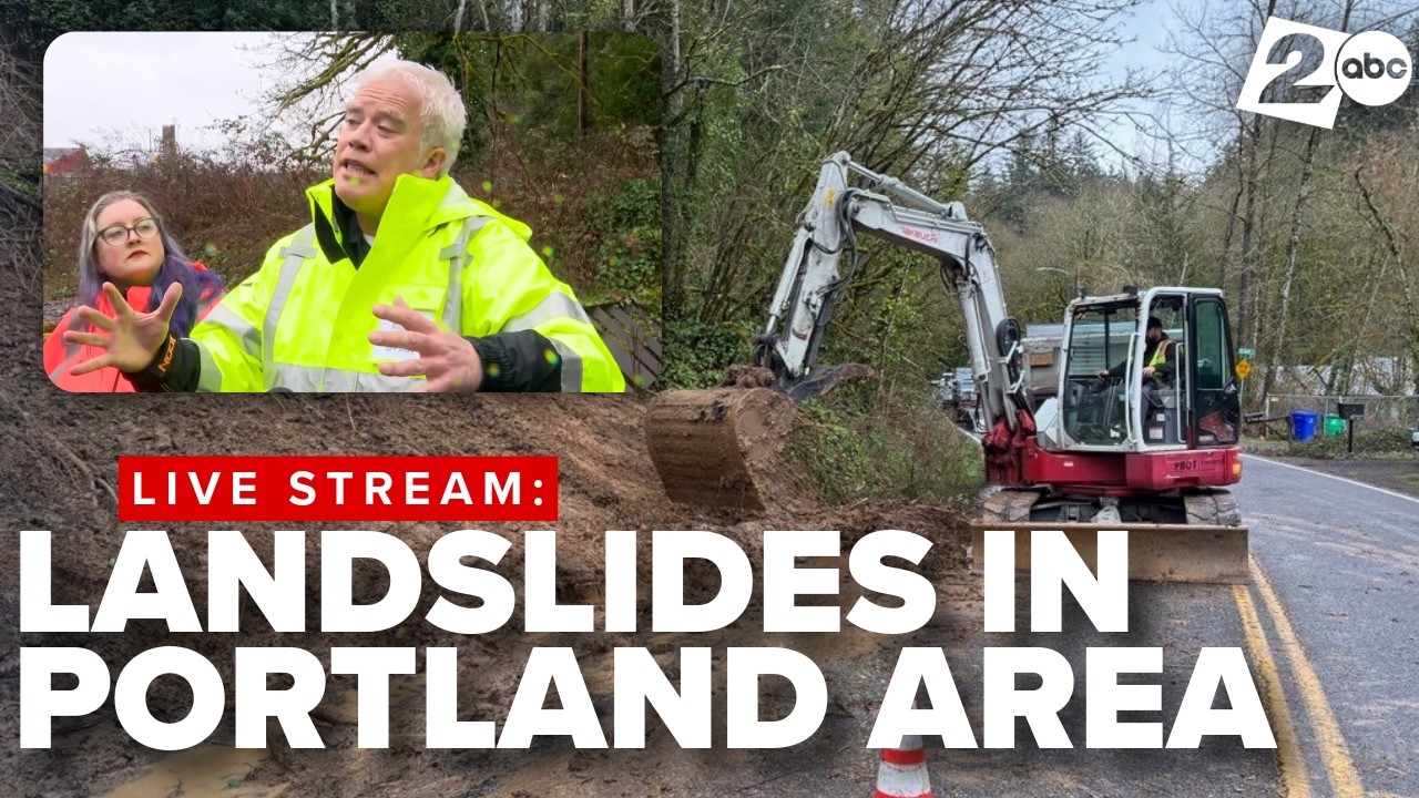 PBOT responding to several landslides around Portland area; city officials give update on safety