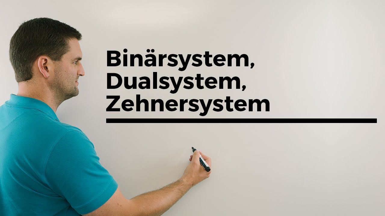 Binärsystem (Dualsystem, Zweiersystem) & Dezimalsystem Vergleich | Matheby Daniel Jung