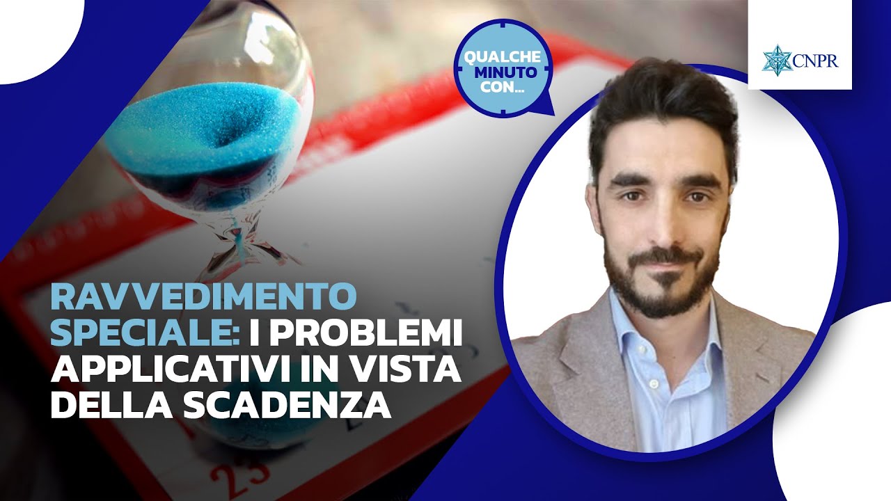 Giuliano Mandolesi - Ravvedimento speciale: i problemi applicativi in vista della scadenza