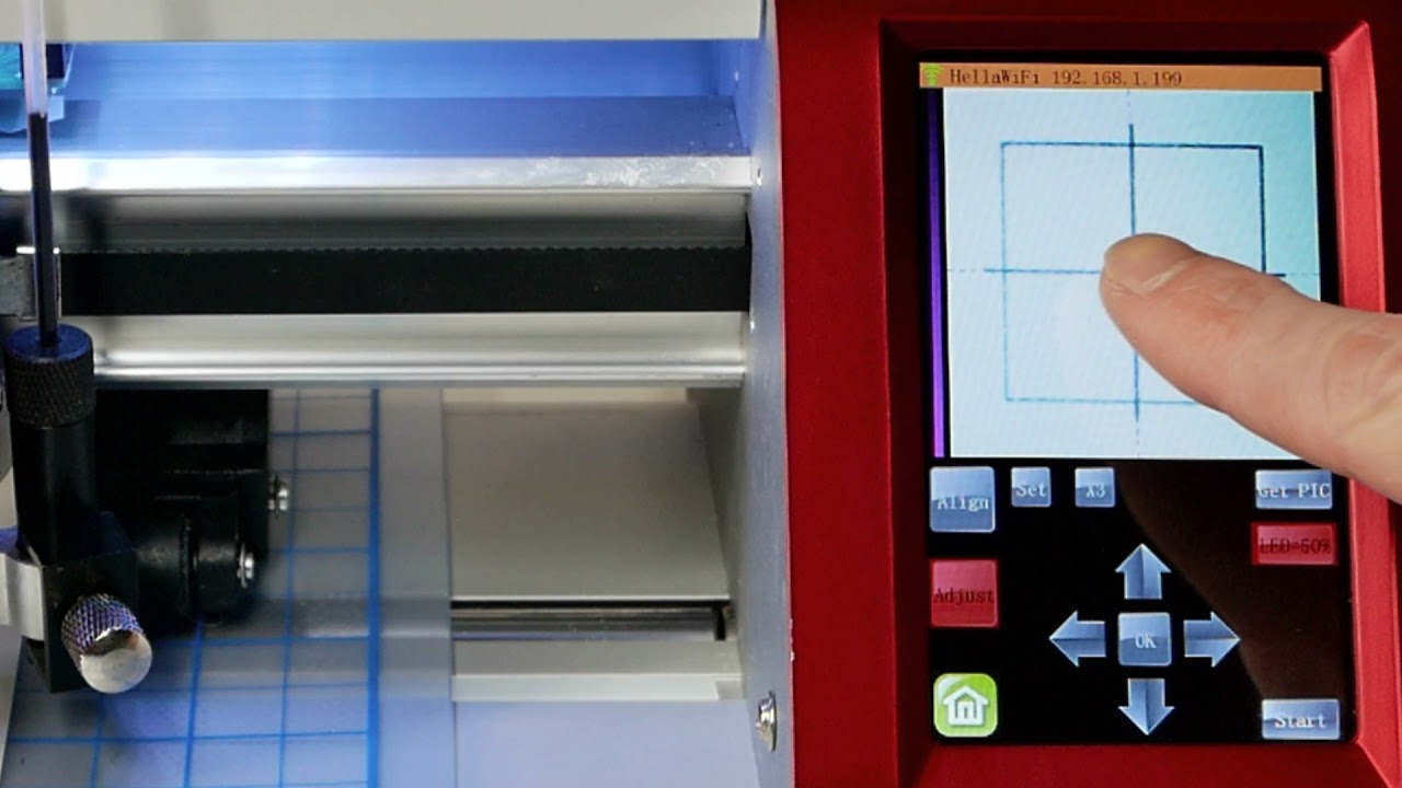 Skycut Calibrating the Camera - ظبط و اعداد الكاميرا الداخلية