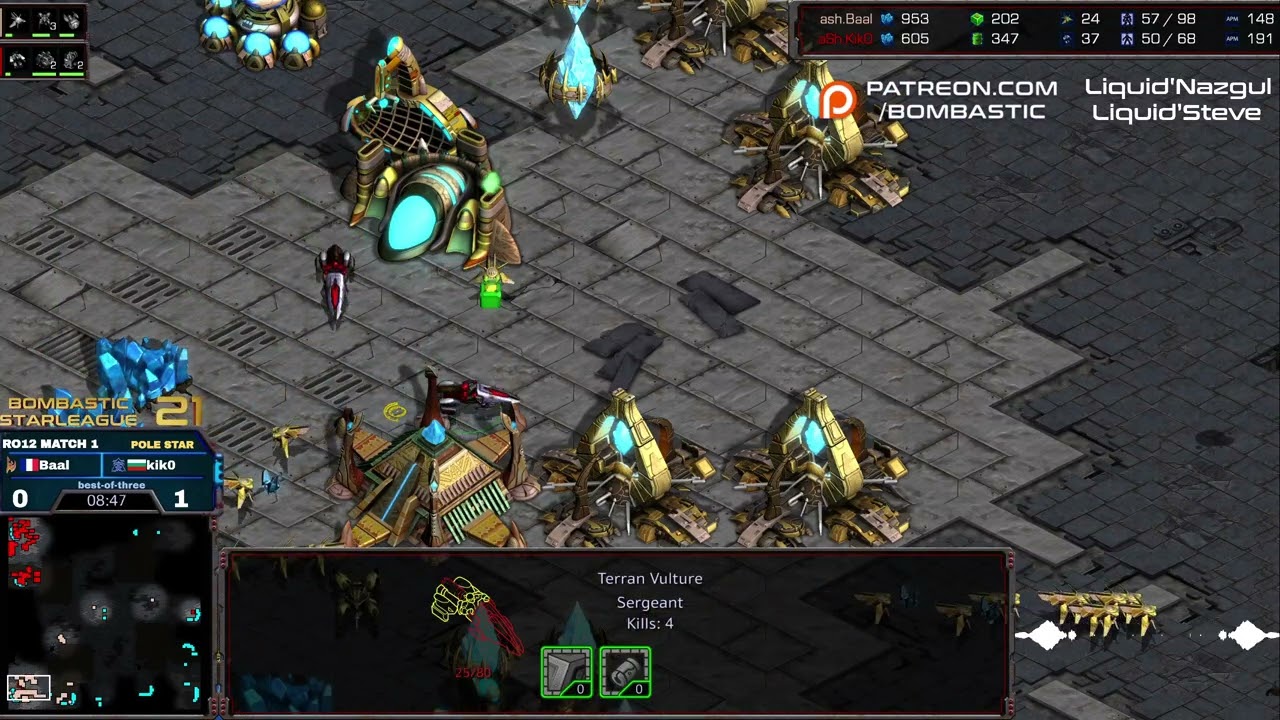 BSL 21 Gosuleague T2 Round of 12 Kik0 v Baal game 2