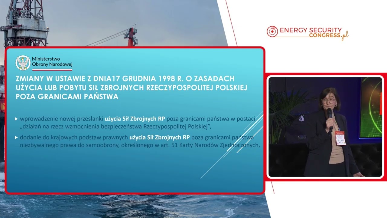 PRESENTATION BY THE MINISTRY OF NATIONAL DEFENCE