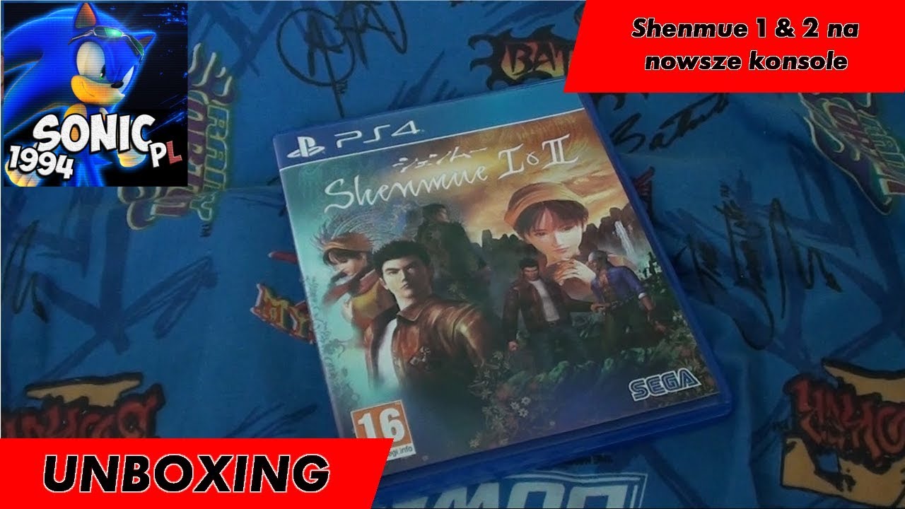 Unboxing (PL) - Shenmue I & II (2018 - PS4)