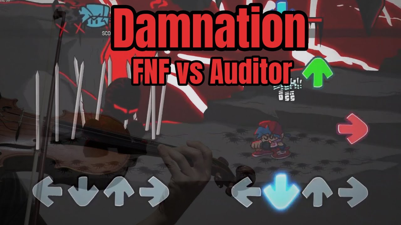 FNF vs Auditor - Damnation - Violin Cover