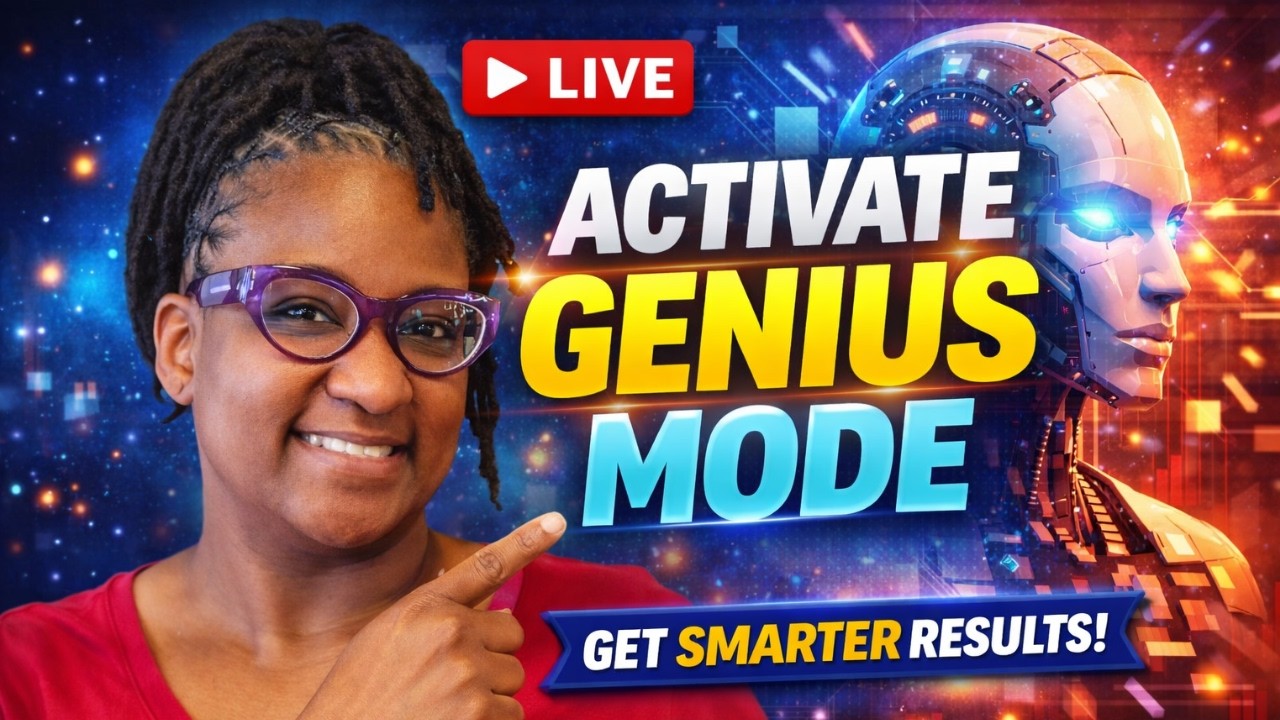 How to Activate Genius Mode in ChatGPT | Stop Getting Basic AI Answers (YouTube Live)