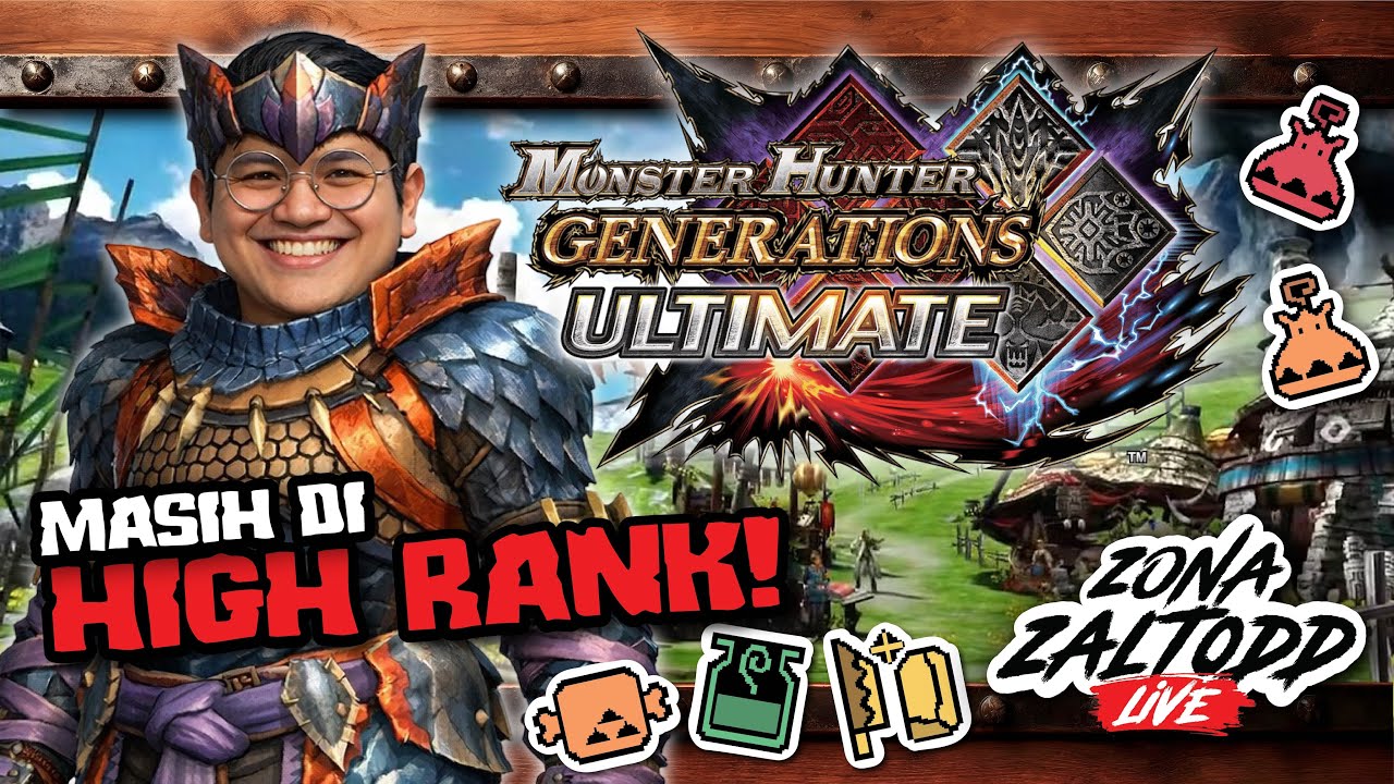 TAMATIN MISI DESA! OPEN MABAR! 【 Monster Hunter Generation Ultimate 】