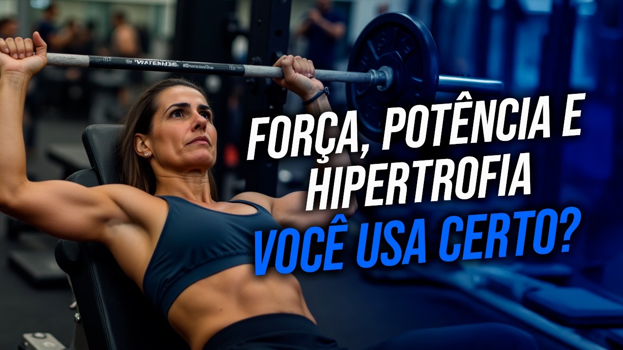 HIPERTROFIA X FORÇA X POTÊNCIA MUSCULAR | como usar a dominância adaptativa pra aumentar seus ganhos
