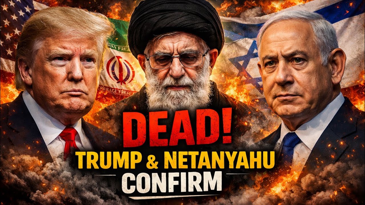 Ayatollah Ali Khamenei GONE!Netanyahu and Trump Confirm Death of Iran’s Supreme Leader..