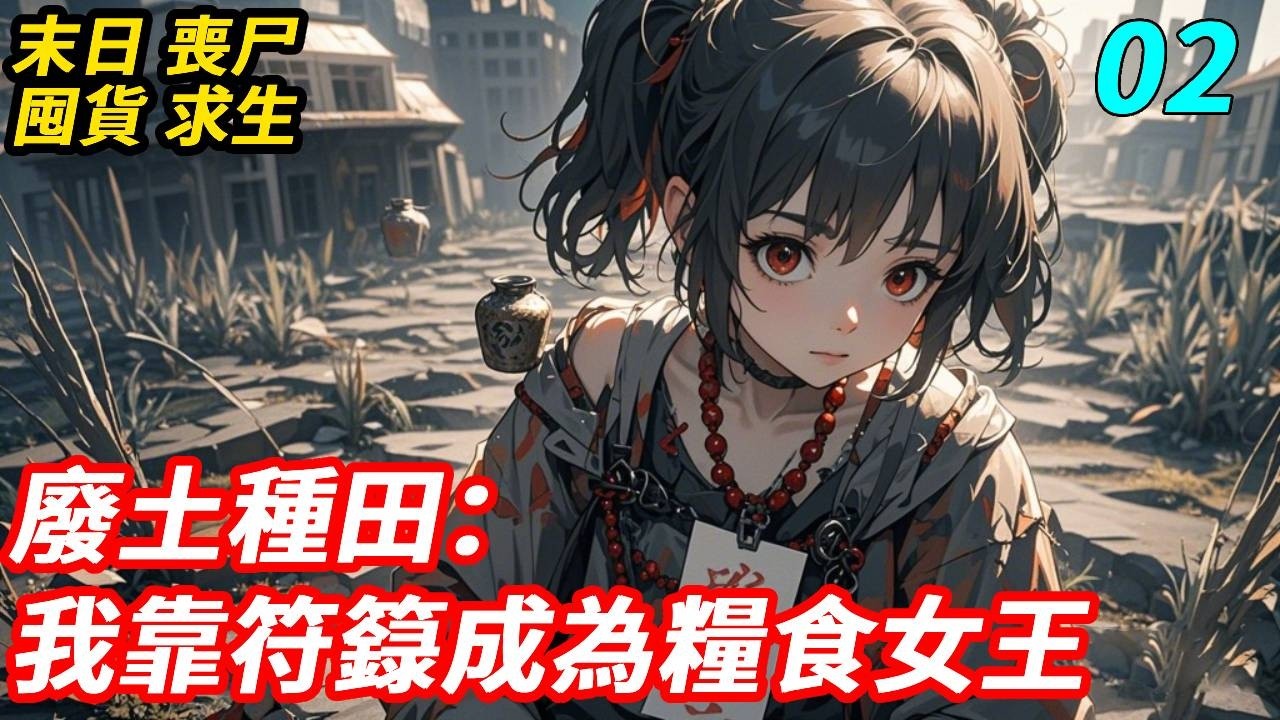 【2】我是21世紀頂尖捉妖師，一朝穿成廢土孤兒，窮得只能討飯，還被坑爹直播系統逼著種田。身懷逆天符籙絕技，人前裝弱小可憐，人後雷符劈殺異種、手撕變種植物，一路扮豬吃虎，逆襲成為第九基地真正的糧食女王！