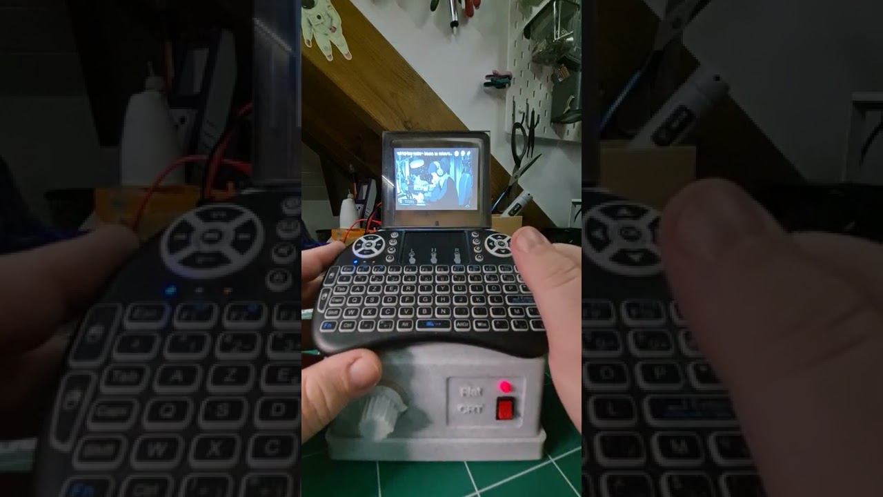 Flat CRT Cyberdeck