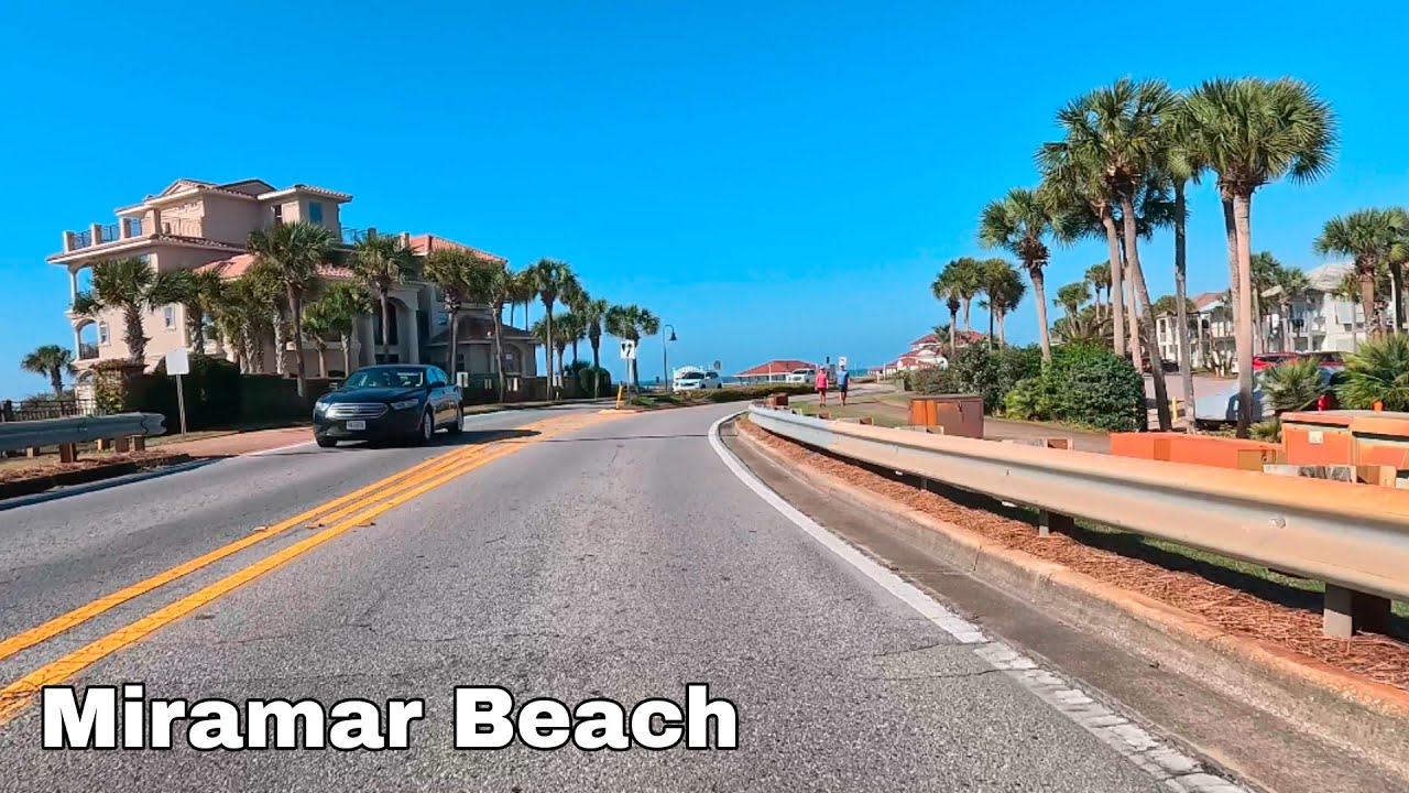 Scenic Drive - Miramar Beach Florida x San Destin Florida Scenic Hwy 98