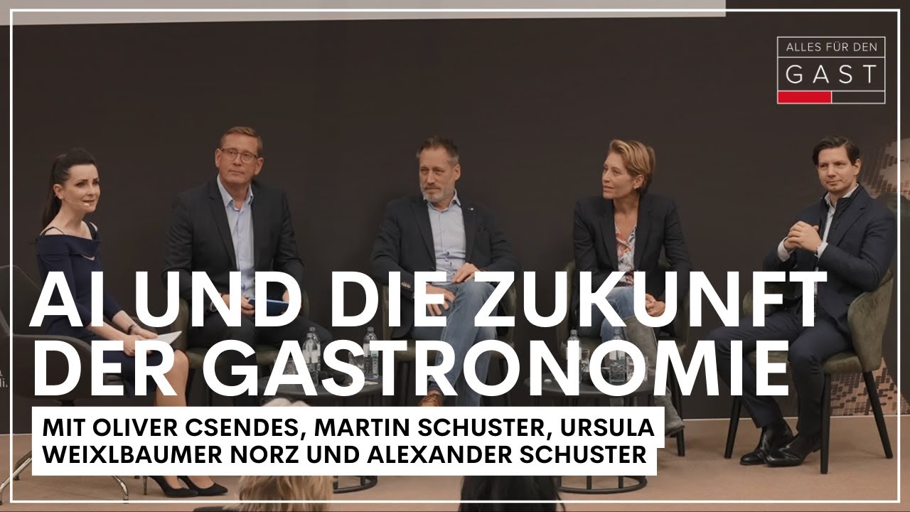 AI und die Zukunft der Gastronomie | #gastmesse23