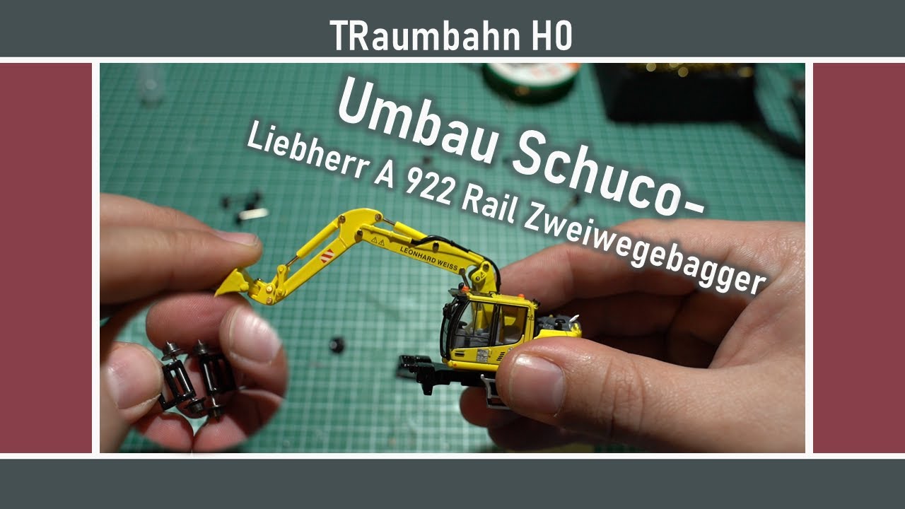 Umbau / Ertüchtigung Schuco Zweiwegebagger - 044