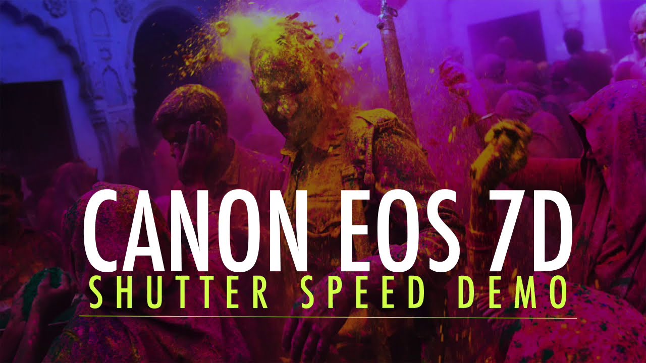Учебное пособие по выдержке Canon EOS 7D