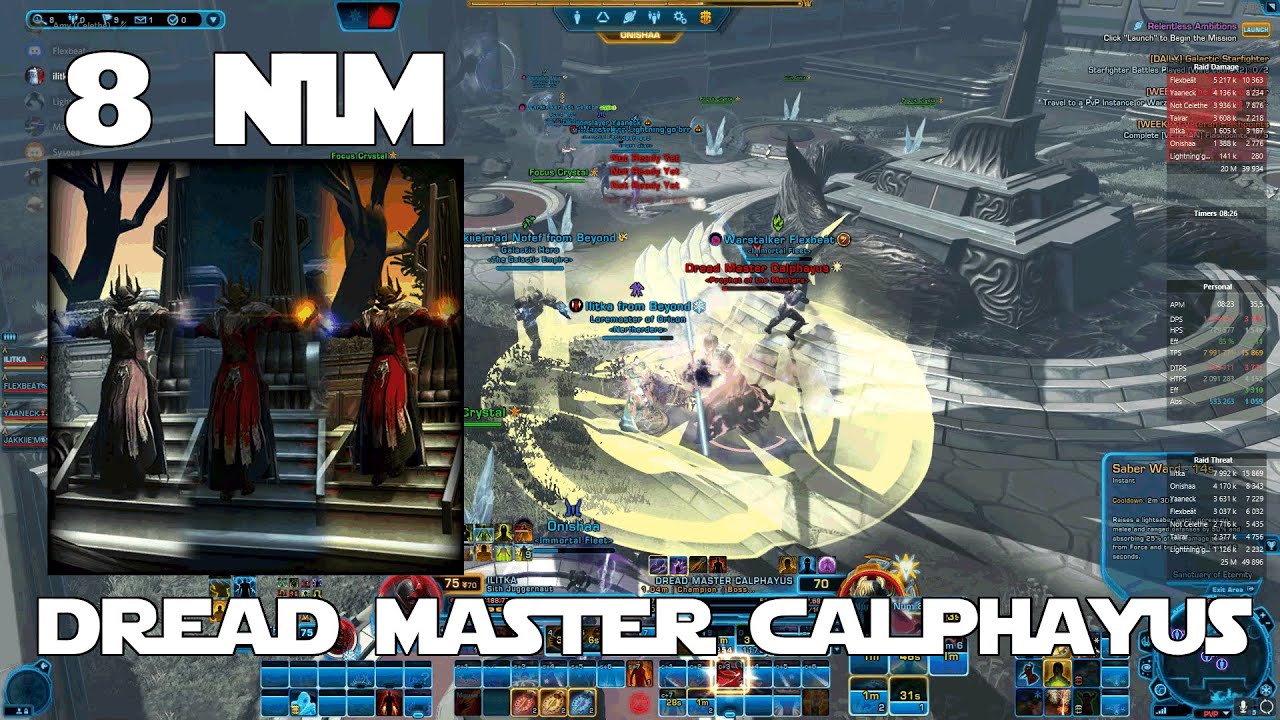 SWTOR Move Along 8M NiM Dread Master Calphayus