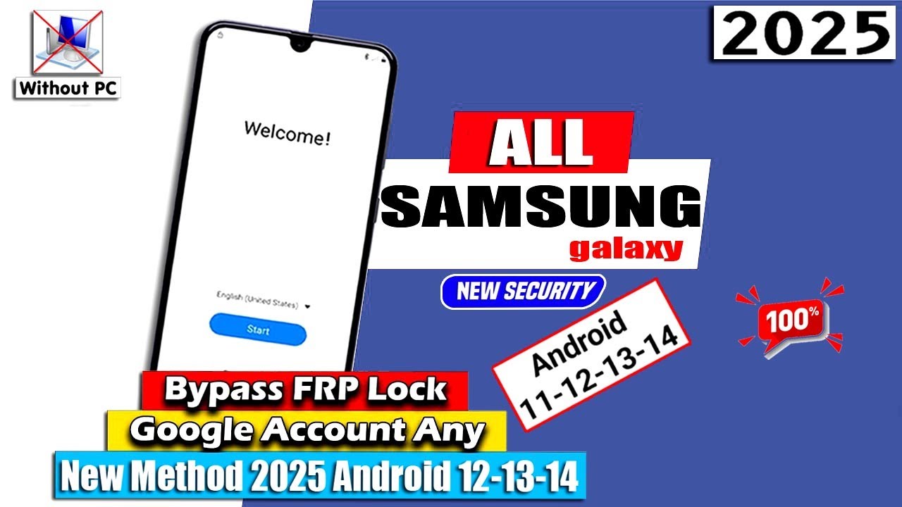 All Samsung FRP Bypass 2025 👉 All Samsung Google Account Remove ✅ All Samsung Frp Bypass Without Pc