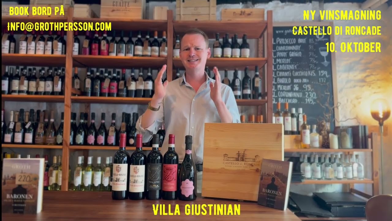 Vinsmagning med Castello di Roncade