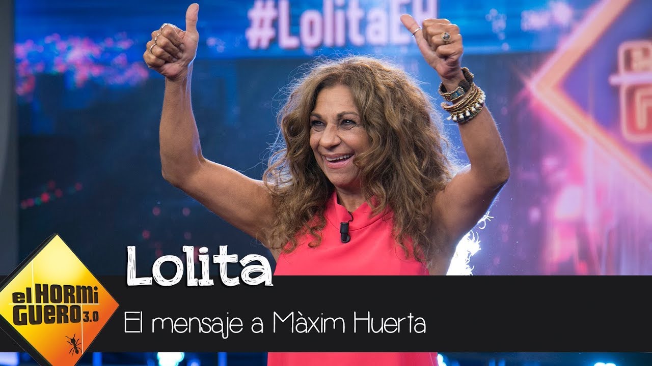 Lolita a M&agrave;xim Huerta: 
