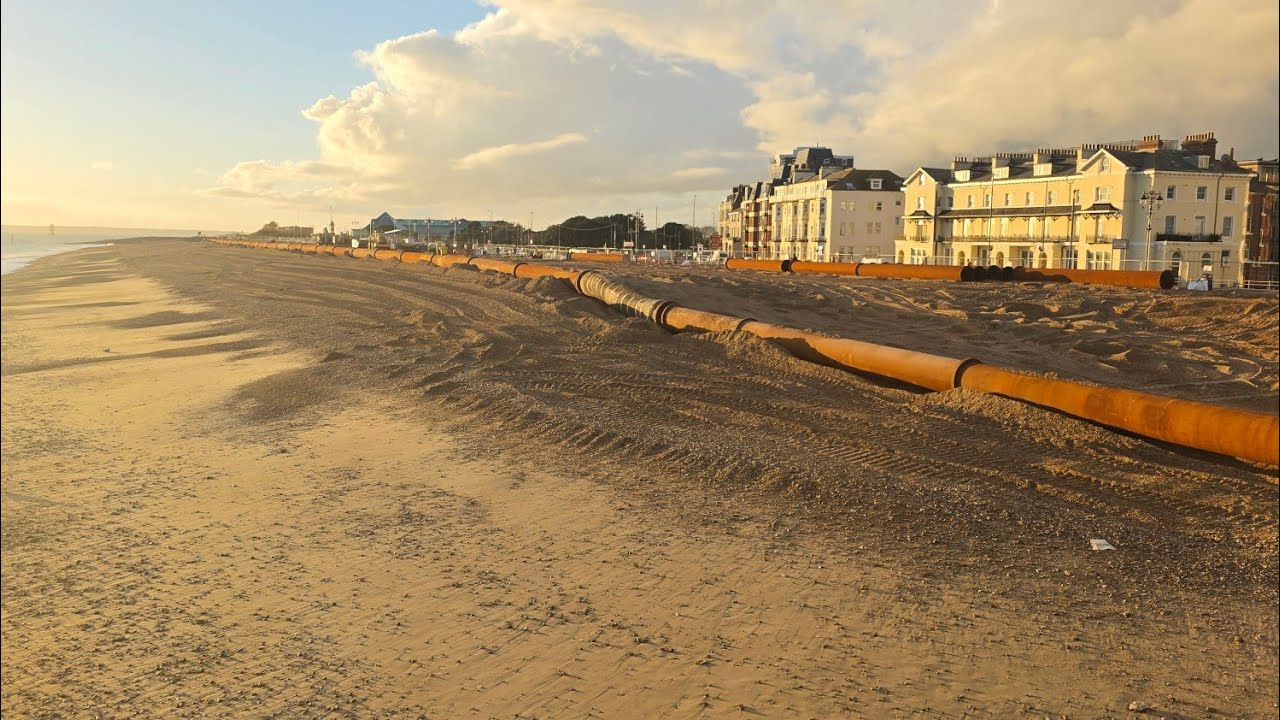 Southsea Beach Reclamation works #2 