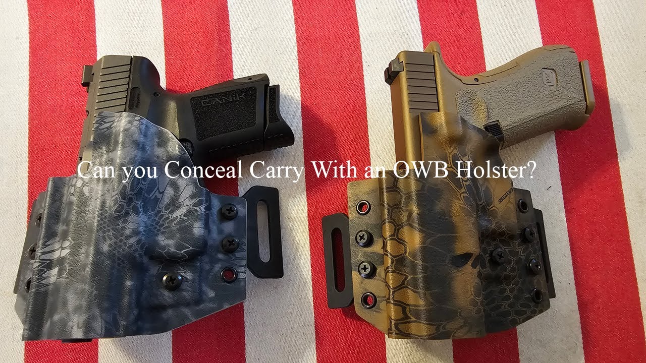 Кобуры для скрытого ношения OWB Kydex