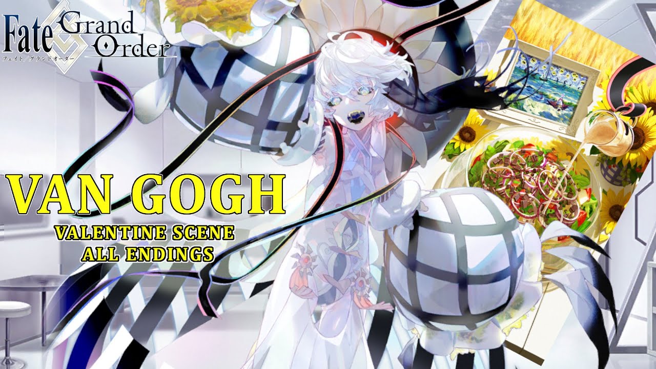 Fate/Grand Order - Van Gogh's Valentine Scene FULL Story ( Voiced )