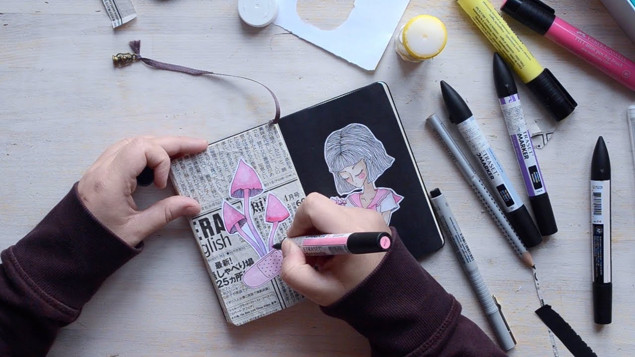 МОЙ ЛИЧНЫЙ ДНЕВНИК / Artjournaling